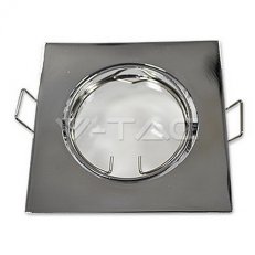 GU10 Housing Square Chrome,  VT-779