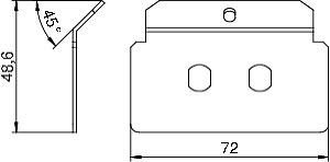 OBO 7407812 Deska nosníku MTM 2M