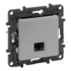 NILOÉ STEP DATOVÁ ZÁSUVKA 1XRJ45 C6A UTP HLINÍK LEGRAND 863367