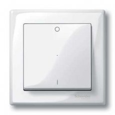 Merten Kryt spínače 0/1, System M, Polar SCHNEIDER MTN432219