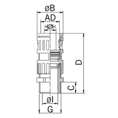 Hadicová spojka šroubovací, plastová, černá, pro průměr 34,5 AGRO 5020.031.240