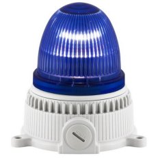 Modul optický OVOLUX FLASHING 12/48VDC, IP65, M16, modrá, světle šedá, blikající
