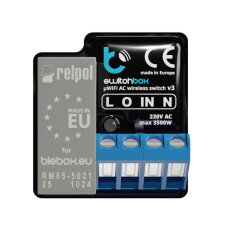 Přepínač BleBox SWITCHBOX ALUMIA BB0013