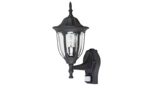 Milano E27 1X 60W IP43 matná černá RABALUX 7837