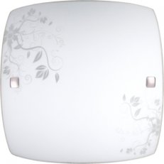 Nástěnné svítidlo Wall Compolux 912856/08 1x60 W květy bílá