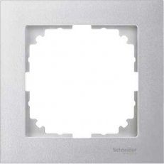 Merten Rámeček jednonásobný M-Pure, Aluminium SCHNEIDER MTN4010-3660