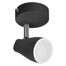 LEDVANCE LED SPOT PEAR BLACK 1 x 4.3W 2700K GU10