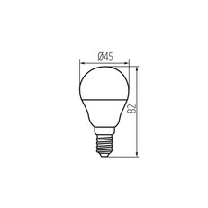 Světelný LED zdroj BILO 6,5W E14-NW, KANLUX 26766