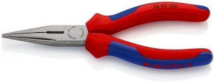 Půlkulaté kleště s břity (Kleště pro radiotechniku) 160 mm KNIPEX 25 02 160