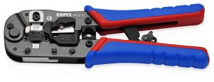 Lisovací kleště pro konektory Western RJ45 190 mm KNIPEX 97 51 13