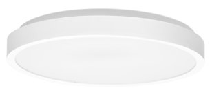 LIRA LED svítidlo kruh 12W,1200lm,4000K,IP44,bílý lem ECOLITE W3090-12W/BI