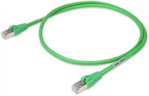 Kabel Ethernet, RJ-45, axiální zajišťování, RJ-45, axiální zajišťování, zelená