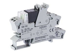 Polovodičové relé SSR, 24VDC, výstupní napětí AC 24-240 V, šedá WAGO 788-720
