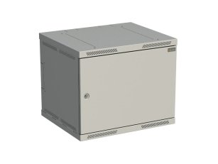 Rozvaděč nástěnný SENSA 9U 500mm, dveře plech, RAL 7035 SOLARIX 83000182