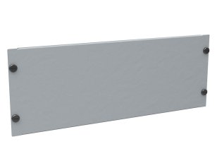 ZPR-04-G Záslepka plastový zámek 19" 4U RAL 7035, ZPR-04-G   SOLARIX 80192049