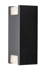 CERNON GU10 2x 7W IP4 černá RABALUX 77055