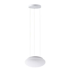 Závěsné LED svítidlo se skleněným stínidlem OSMONT ARAKIS LE2 13W IP40 3K bílá
