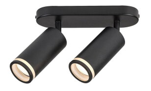SENOBIA GU10 2x 35W IP20 černá RABALUX 73034