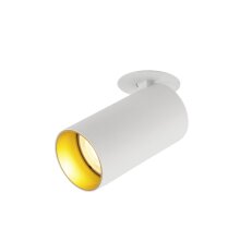 KAMI stropní přisazené svítidlo, 1 max. 10 W, GU10, bílá/zlatá SLV 1007740