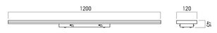 XDECO SURF. FITTING 48W 220-240V AC 3000