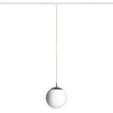 LUNA 20 pro jednookr. lištu opálové sklo/chrom 230V E27 15W RENDL R13964