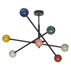 Závěsné svítidlo LEDVANCE Decor Bubble Pendant 6XE27 Multicolor