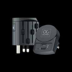 Cestovní adaptér Alpha USB by SKROSS, de