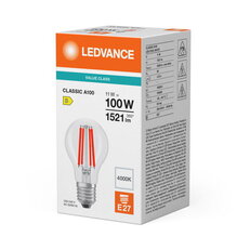 Světelný zdroj LED CLASSIC A V 11W 840 Clear E27 LEDVANCE 4099854476532