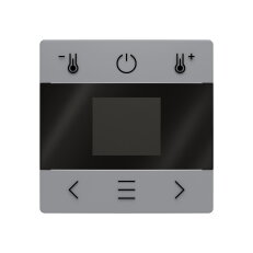 ABB ZONI Kryt pro termostat prostorový s Bluetooth, šedá 2CHT910400A4241