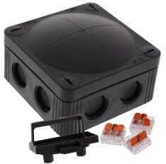 Krabice rozvodná COMBI 308/ 3-221-413 PP BK IP66/68 se svorkovnicí WAGO 10110404