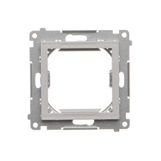 Adaptér přechodový (průchodka) pro zařízení standardu 45 × 45 mm hliníková matná