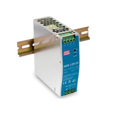 Průmyslový napájecí zdroj na DIN 120W 12V MEAN WELL NDR-120-12