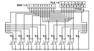 Předávací modul UM 45-DI/DO/S/LA/SIM8 PHOENIX CONTACT 2968205