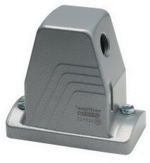 Pouzdro B 10 v: 100mm se šroubovým zajištěním, 1xM20 boční WALTHER 717510OVEM