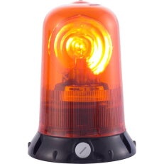 Maják rotační ROTALLARM HD 12V, ACDC, IP65, oranžová, černá, halogen 82250