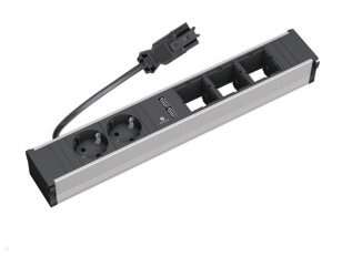 Bachman 912.0168 CONI 2xSchuko 1xUSB Charger 3xABD Strom 0,2m GST18