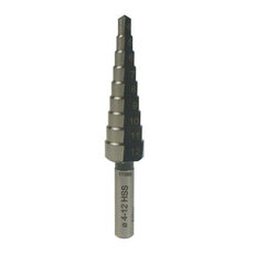 08070 ALFRA vrták stupňovitý pro plech max. 4mm, pro otvory 4-12mm VS  4-12
