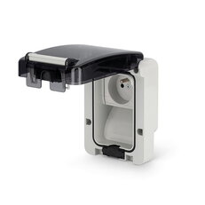 PROTECTA IP66 - zásuvka jednoduchá 16A,250V, verze2 - pro montáž pod omítku