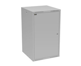 Nástěnný nýtovaný rozvaděč GrandN DUO 20U s plechovými dveřmi,hl.600mm 83000990