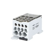 Blok pro rozdělení fází BED500A, 1P, Al/Cu, 500A, 1000V AC/DC, šedá,na DIN/panel