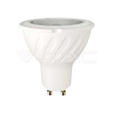 LED Spotlight SAMSUNG Chip GU10 6W Plastic SMD With Lens 3000K VT-277, SKU21165