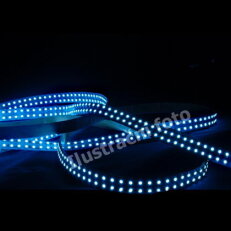 LED pásek SMD3528 WW, 240LED/m, IP20, 5m