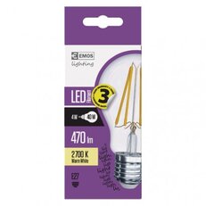 LED žárovka Filament A60 4W(40W) 470lm E27 WW Z74221 Emos teplá bílá