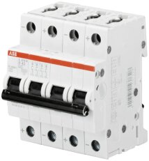 S204M-C32UC jistič 4P 32A char. C ABB 2CDS274061R0324