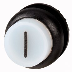 Eaton M22S-DRLH-W-X1 Prosvětlená ovládací hlavice, zvýšené, aretace,černý,I bílá
