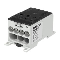 Distribuční blok OJL 400A, vstup 1xAl/Cu240mm2, výstup 4x35/3x50mm2 šedý
