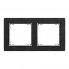 Sedna D/E Rámeček dvojnásobný, Břidlice SCHNEIDER SDD391802