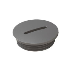 Záslepka M25, plast, světle šedá RAL7035, IP54 MOREK MBP2BS25L0