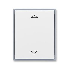 Kryt spínače ABB ELEMENT žaluziový bílá/ledová šedá 3299E-A00110 04
