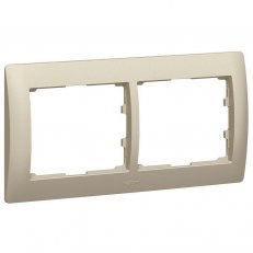 GALEA RÁMEČEK 2-NÁSOBNÝ HORIZONTÁLNÍ TITAN LEGRAND 771402